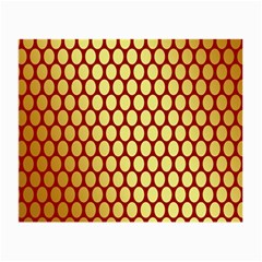 Red And Gold Effect Backing Paper Small Glasses Cloth by Nexatart