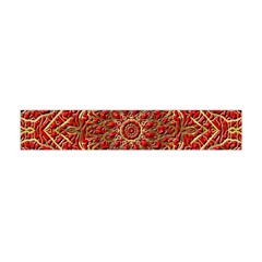 Red Tile Background Image Pattern Flano Scarf (mini)