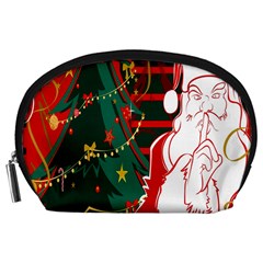 Santa Clause Xmas Accessory Pouches (large) 