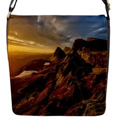 Scotland Landscape Scenic Mountains Flap Messenger Bag (s)