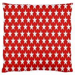 Star Christmas Advent Structure Standard Flano Cushion Case (one Side)