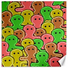 Sweet Dessert Food Gingerbread Men Canvas 20  X 20  