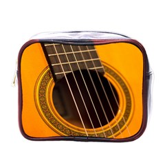 Vintage Guitar Acustic Mini Toiletries Bags by Nexatart