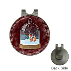 Winter Snow Ball Snow Cold Fun Hat Clips With Golf Markers