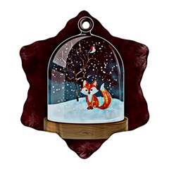 Winter Snow Ball Snow Cold Fun Ornament (snowflake)