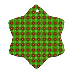 Wrapping Paper Christmas Paper Snowflake Ornament (two Sides)