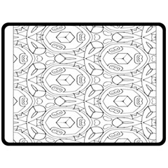Pattern Silly Coloring Page Cool Fleece Blanket (large)  by Amaryn4rt
