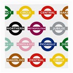 Underground Signs Tube Signs Medium Glasses Cloth (2-Side)