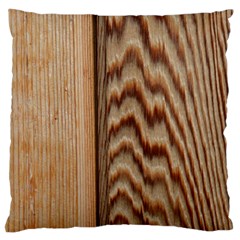 Wood Grain Texture Brown Standard Flano Cushion Case (one Side) by Amaryn4rt