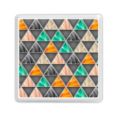Abstract Geometric Triangle Shape Memory Card Reader (square)  by Amaryn4rt
