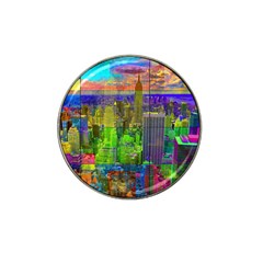 New York City Skyline Hat Clip Ball Marker (10 Pack) by Amaryn4rt