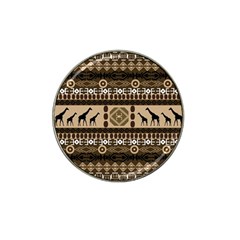 African Vector Patterns  Hat Clip Ball Marker (10 Pack) by Amaryn4rt