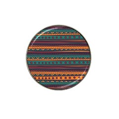 Ethnic Style Tribal Patterns Graphics Vector Hat Clip Ball Marker (4 Pack) by Amaryn4rt