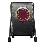 Camouflage Seamless Texture Maps Red Beret Cloth Pen Holder Desk Clocks