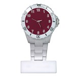 Camouflage Seamless Texture Maps Red Beret Cloth Plastic Nurses Watch