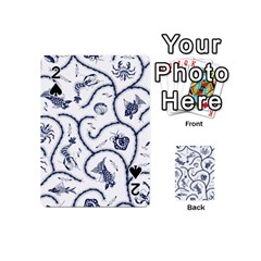 Fish Pattern Playing Cards 54 (mini)  by Simbadda