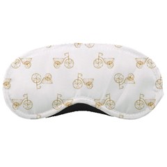 Retro Bicycles Motif Vintage Pattern Sleeping Masks by dflcprints