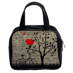 Love Letter Classic Handbags (2 Sides) by Valentinaart