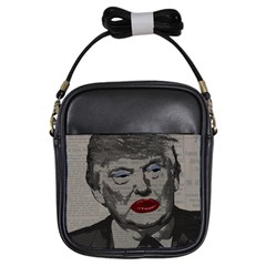 Transgender President    Girls Sling Bags by Valentinaart