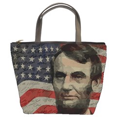 Lincoln Day  Bucket Bags by Valentinaart