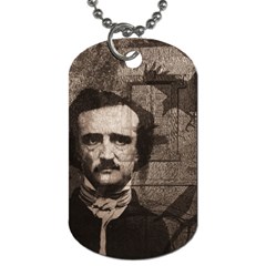 Edgar Allan Poe  Dog Tag (two Sides) by Valentinaart