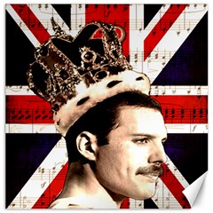 Freddie Mercury Canvas 20  X 20   by Valentinaart