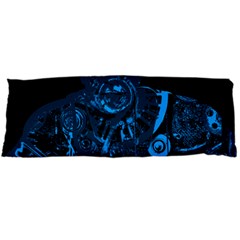 Warrior - Blue Body Pillow Case (dakimakura) by Valentinaart