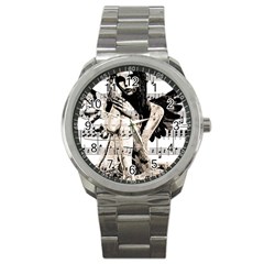 Vintage Angel Sport Metal Watch by Valentinaart