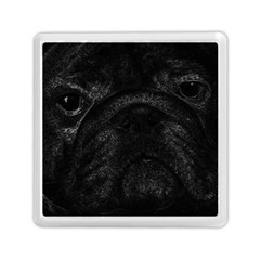 Black Bulldog Memory Card Reader (square)  by Valentinaart