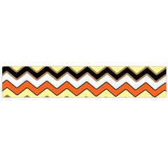 Colorful Chevron Pattern Stripes Pattern Flano Scarf (large)