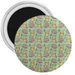 Cute Hamster Pattern 3  Magnets