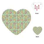 Cute Hamster Pattern Playing Cards (Heart) 