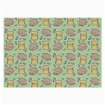 Cute Hamster Pattern Large Glasses Cloth