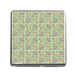Cute Hamster Pattern Memory Card Reader (Square)