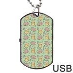 Cute Hamster Pattern Dog Tag USB Flash (One Side)
