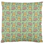 Cute Hamster Pattern Large Cushion Case (One Side)