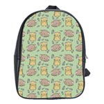 Cute Hamster Pattern School Bags (XL) 
