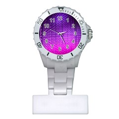 Pattern Light Color Structure Plastic Nurses Watch by Simbadda