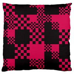Cube Square Block Shape Creative Large Cushion Case (two Sides) by Simbadda