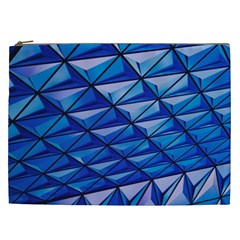 Lines Geometry Architecture Texture Cosmetic Bag (xxl)  by Simbadda