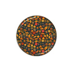 Pattern Background Ethnic Tribal Hat Clip Ball Marker by Simbadda