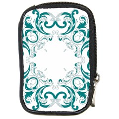 Vintage Floral Style Frame Compact Camera Cases by Alisyart