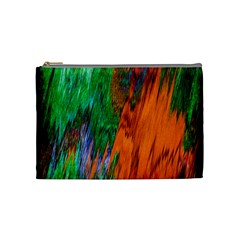 Watercolor Grunge Background Cosmetic Bag (medium)  by Simbadda