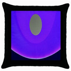 Ceiling Color Magenta Blue Lights Gray Green Purple Oculus Main Moon Light Night Wave Throw Pillow Case (black) by Alisyart