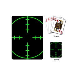 Sniper Focus Playing Cards (mini)  by Alisyart