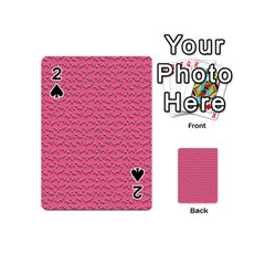 Background Letters Decoration Playing Cards 54 (mini)  by Simbadda