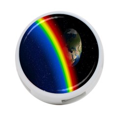 Rainbow Earth Outer Space Fantasy Carmen Image 4-port Usb Hub (two Sides)  by Simbadda