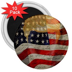 American President 3  Magnets (10 Pack)  by Valentinaart