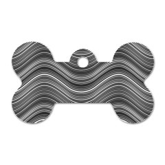 Pattern Dog Tag Bone (one Side)