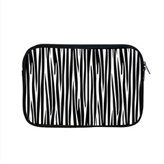 Zebra Pattern Apple Macbook Pro 15  Zipper Case by Valentinaart